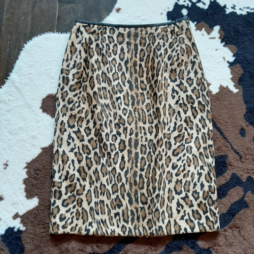 LEOPARD skirt